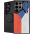 Czech Republic Flag Distressed Galaxy S25 Ultra Kickstand Case